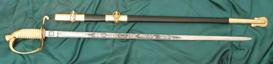 United States Navy Officers' Sword - Spain